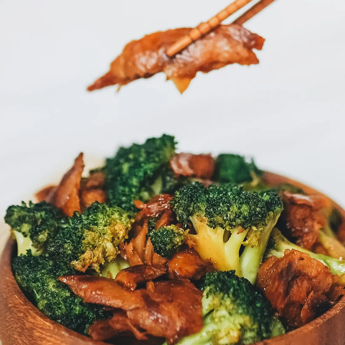 Seitan "Chicken" Stir Fry