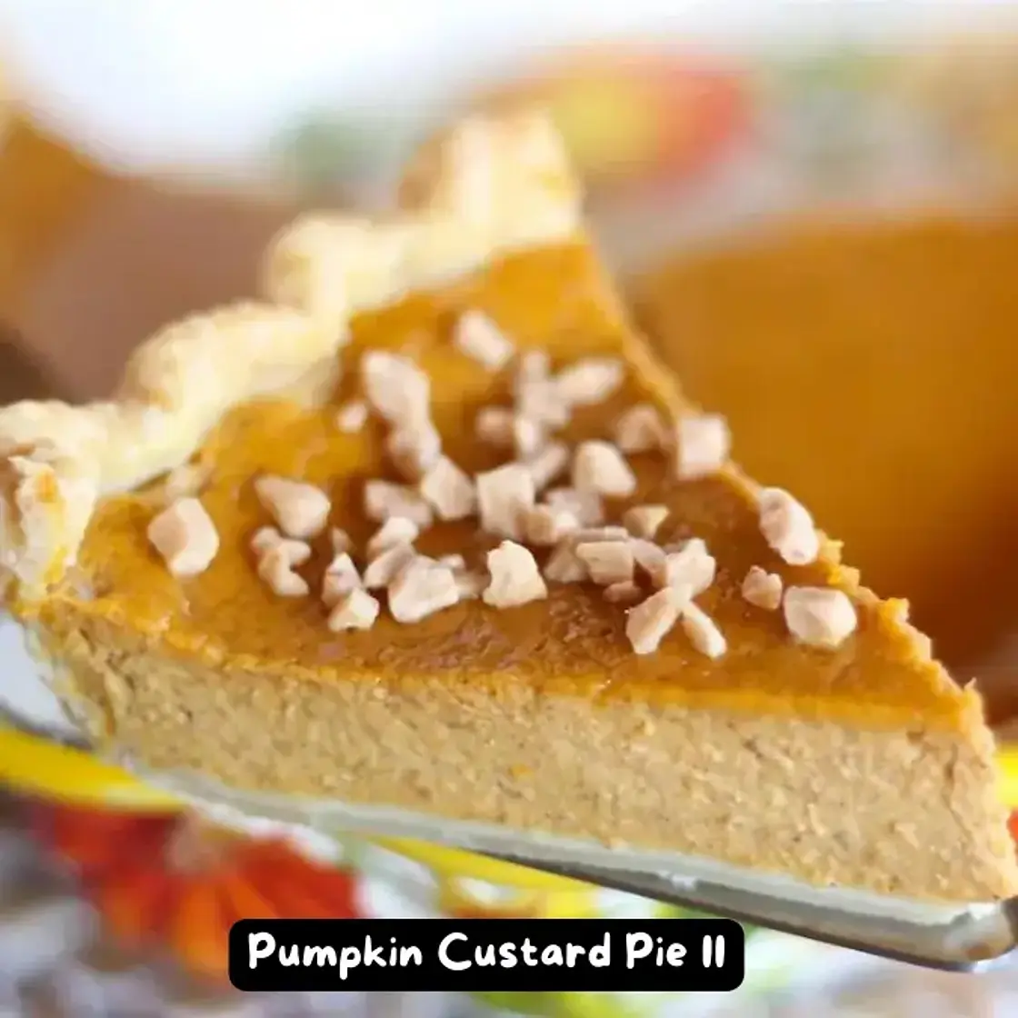 The Best Pumpkin Custard Pie II Recipe