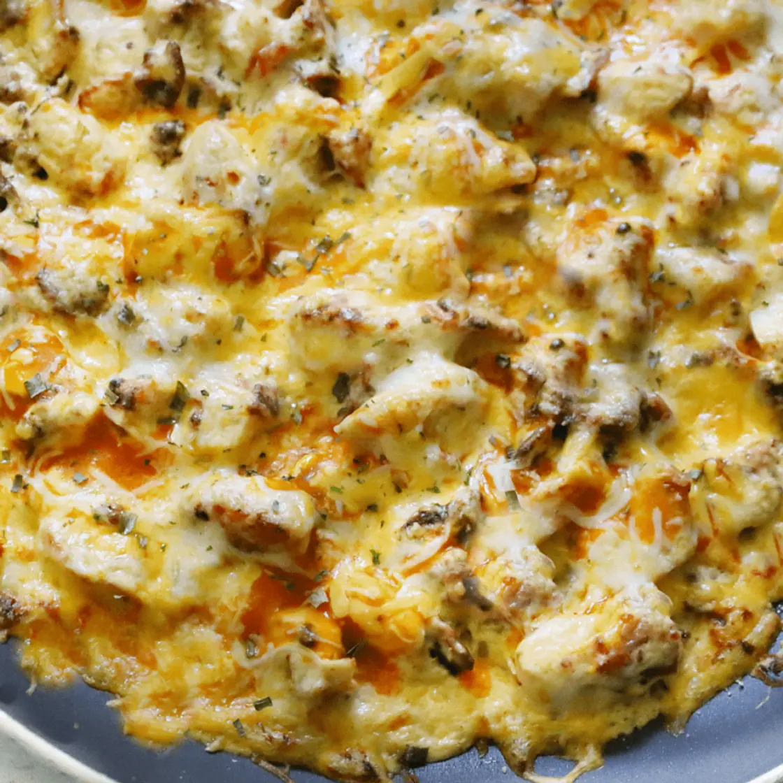 Keto Buffalo Chicken Skillet