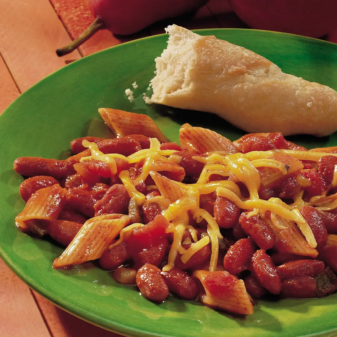 Pasta and Bean Skillet