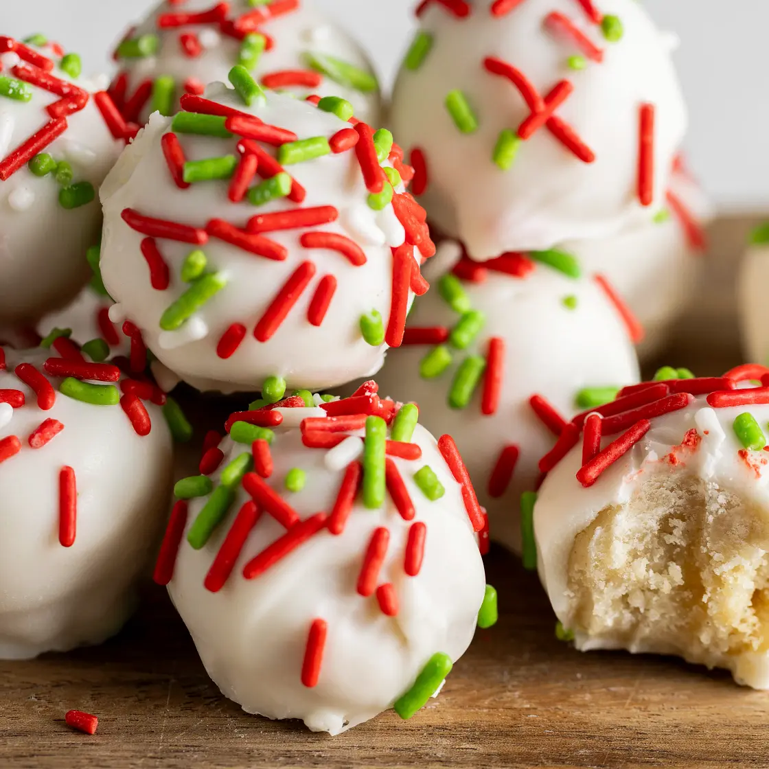 3-Ingredient Sugar Cookie Truffles