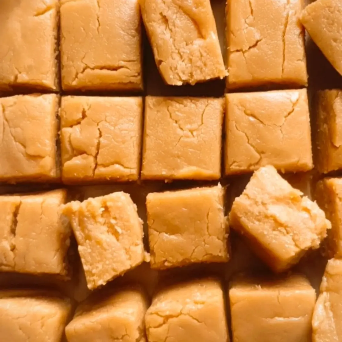 EASIEST 2 Ingredient Peanut Butter Fudge with Condensed Milk