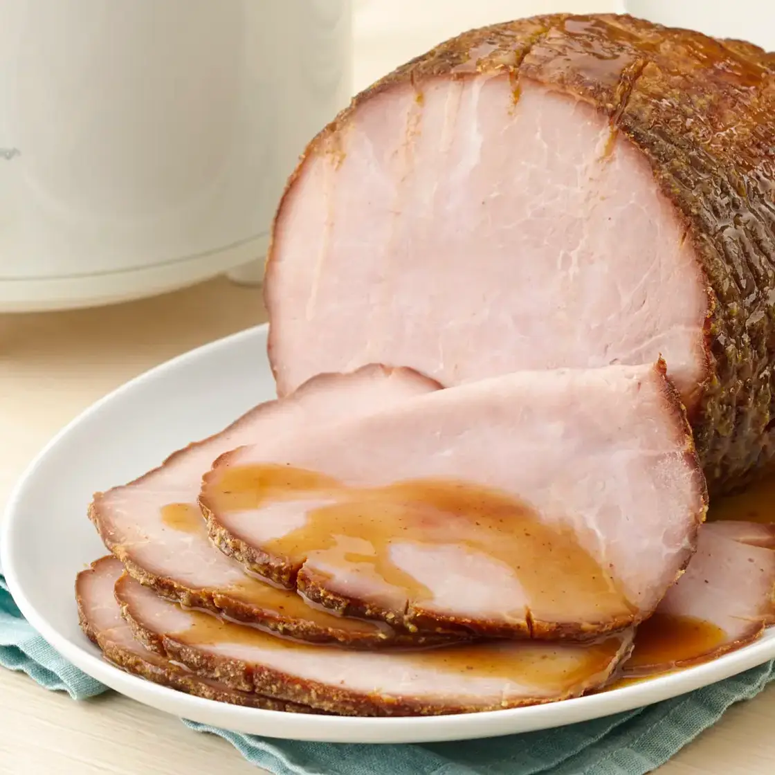 Slow-Cooker Maple-Brown Sugar Ham