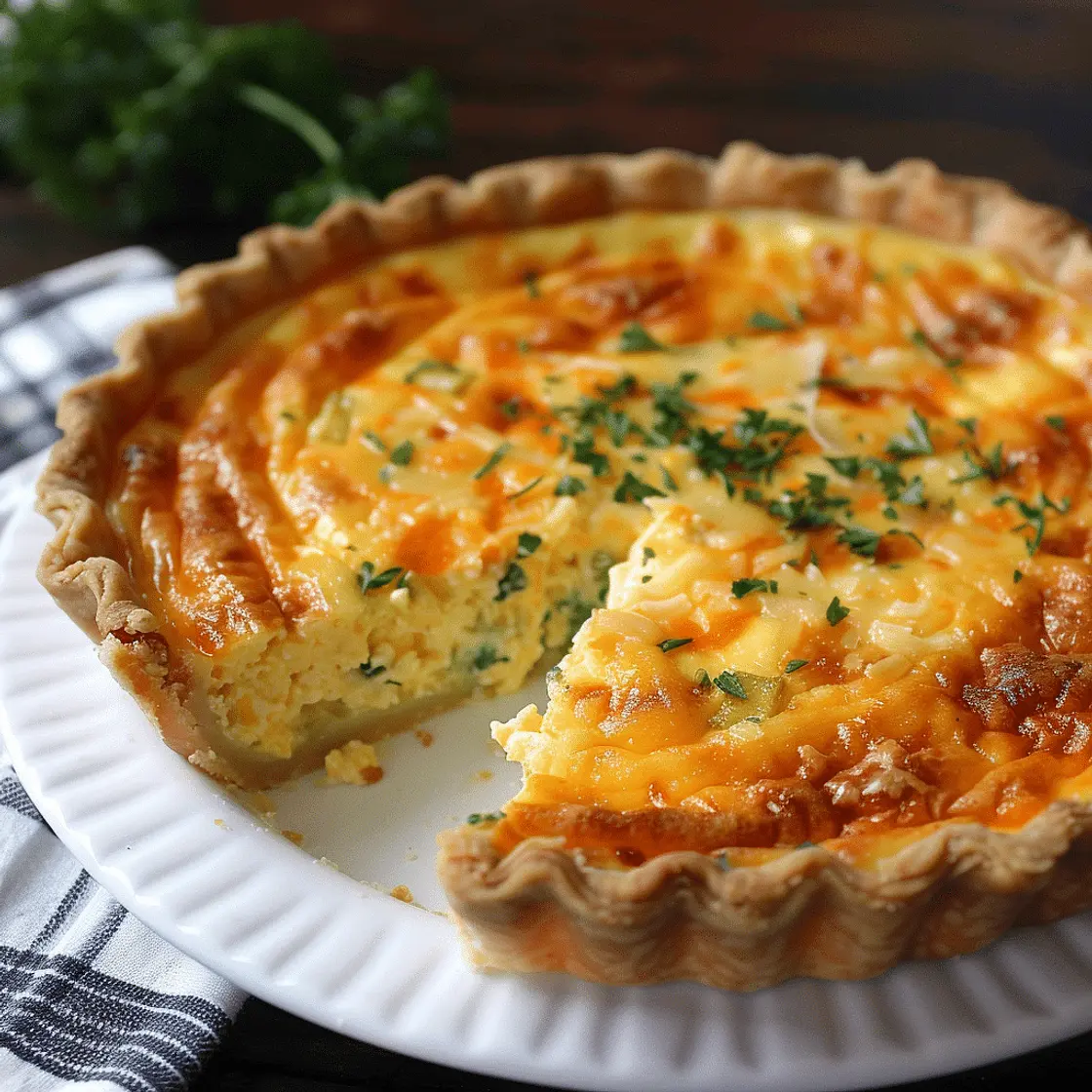 How to Make Three Cheese Quiche
