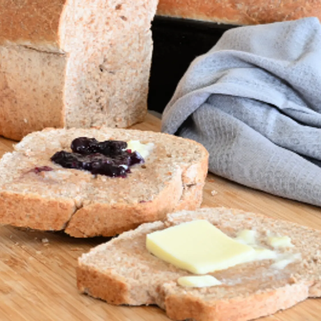 Honey Whole Wheat Bread