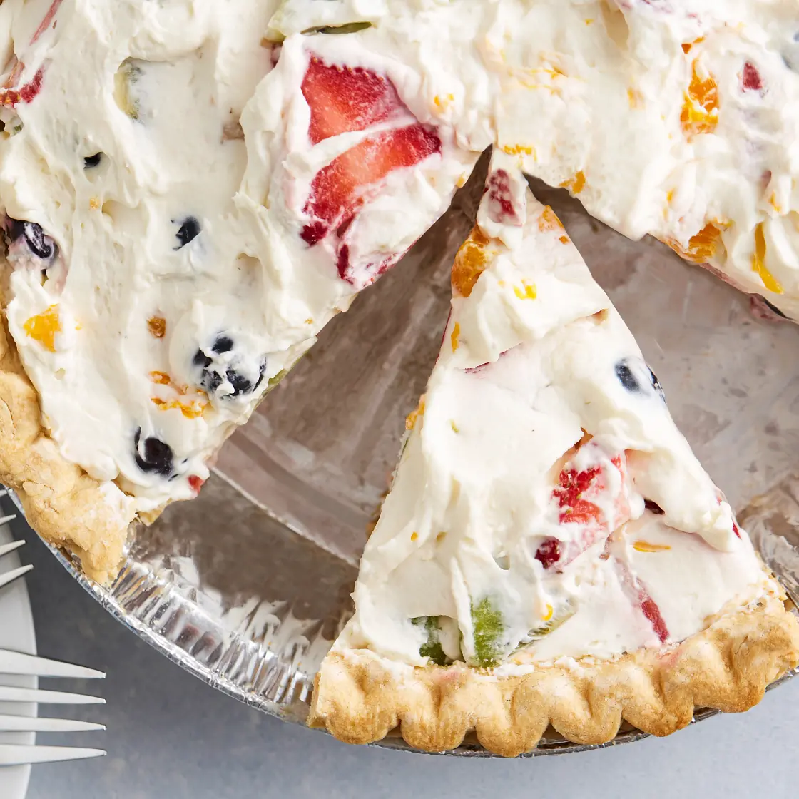 Fruit and Cream Pie