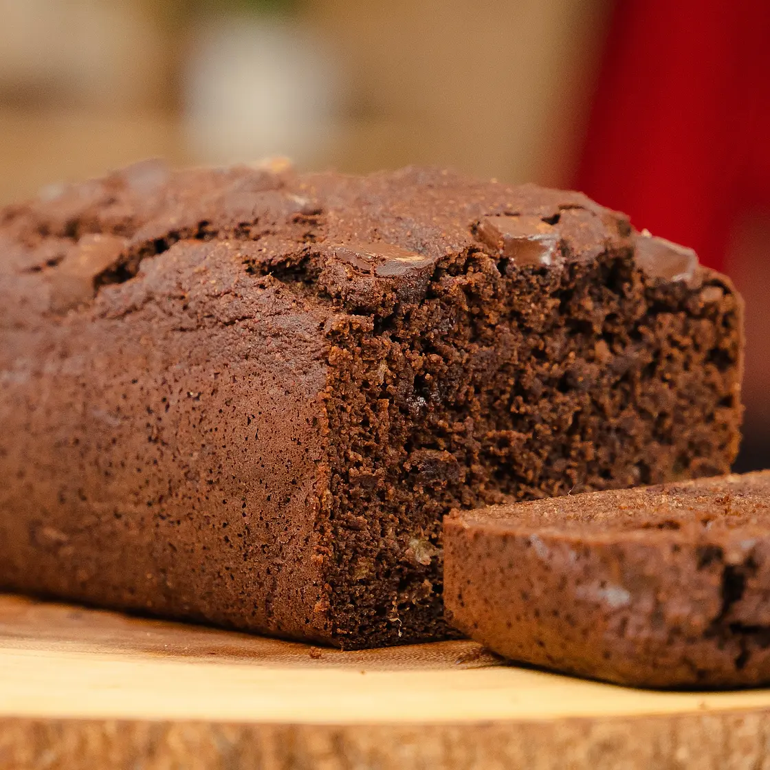 Healthy Chocolate Banana Bread