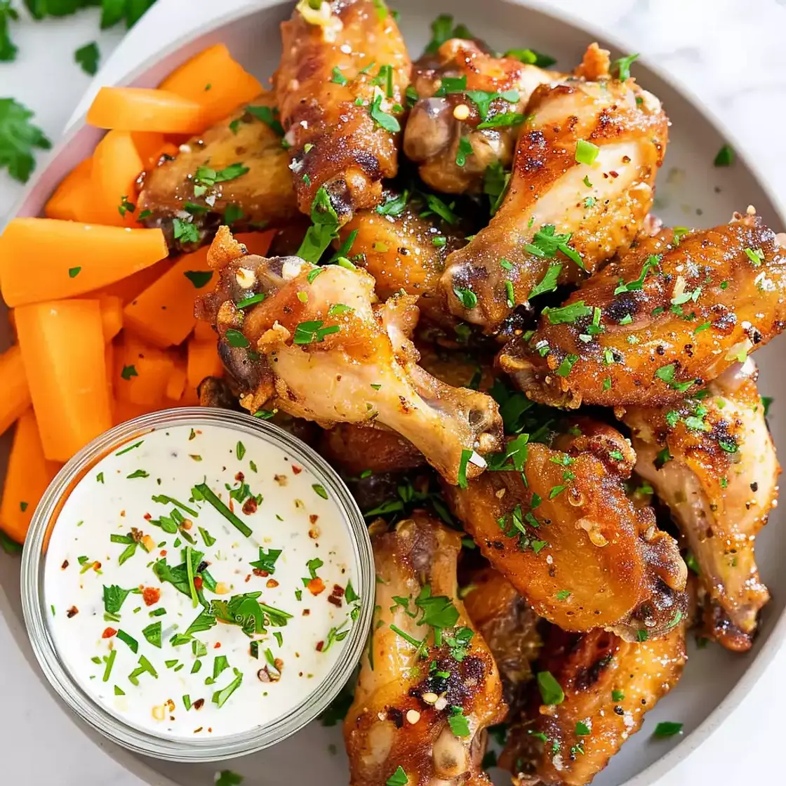 Garlic Butter Chicken Wings