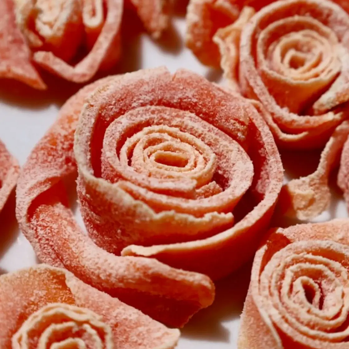 Candied Carrot Roses