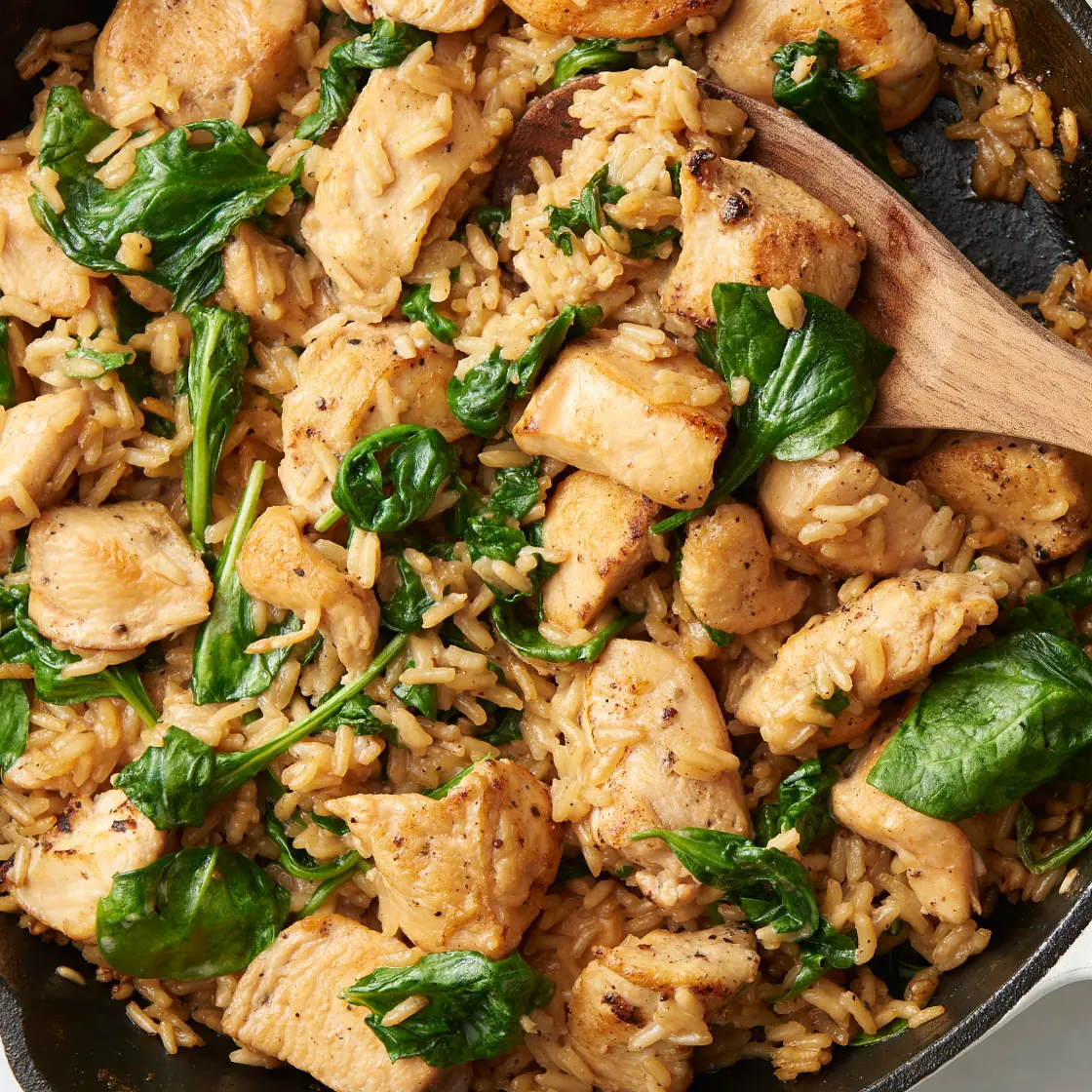 One-Pot Creamy Garlic Chicken and Rice