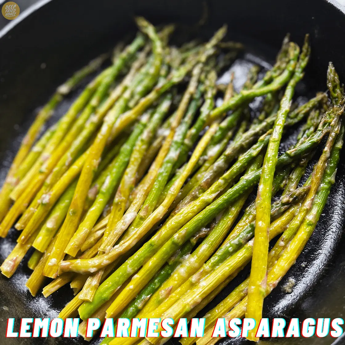 Lemon Parmesan asparagus