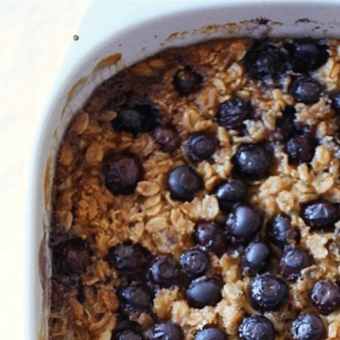 Baked Blueberry Oatmeal