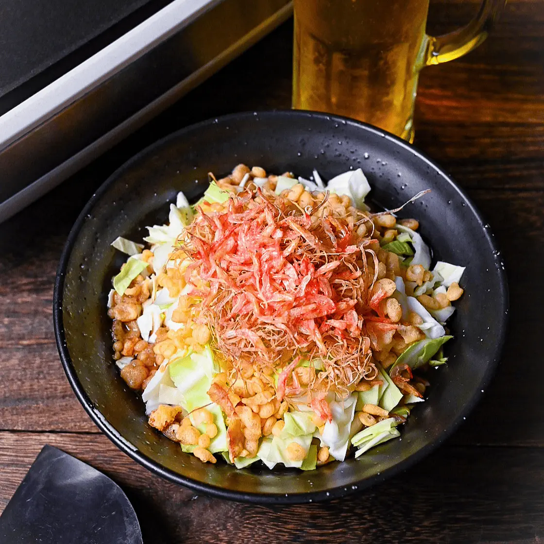 Monjayaki (Japanese Teppan Fried Batter)