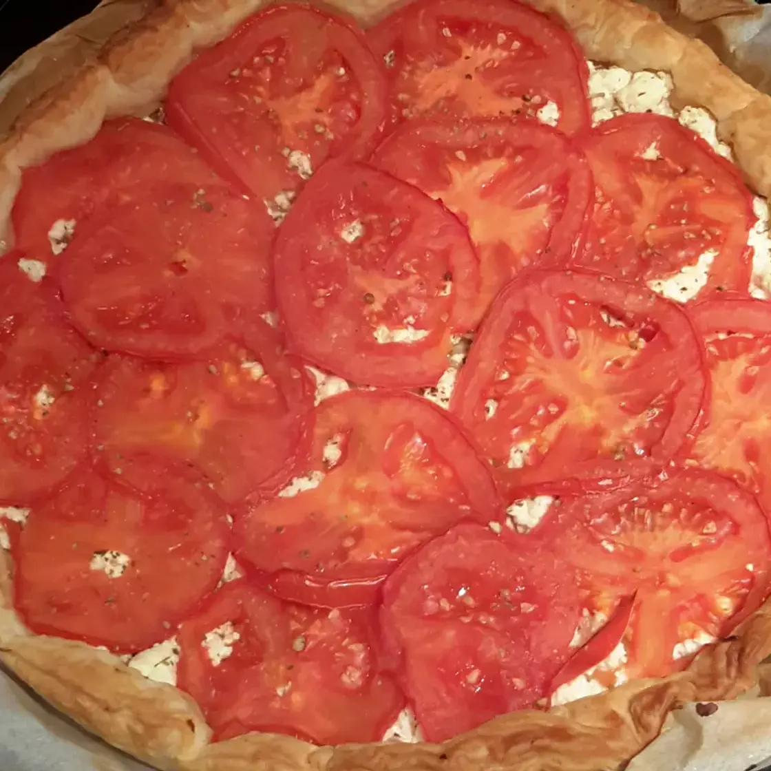 Tarte salée au brocciu