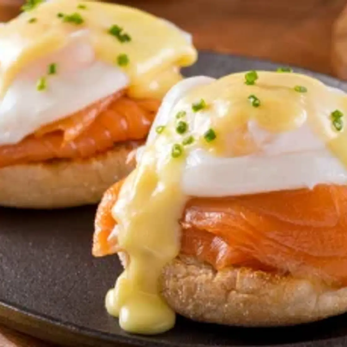 Oeufs bénédicte au saumon
