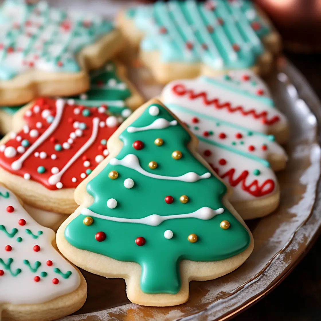 Sugar cookie icing that hardens