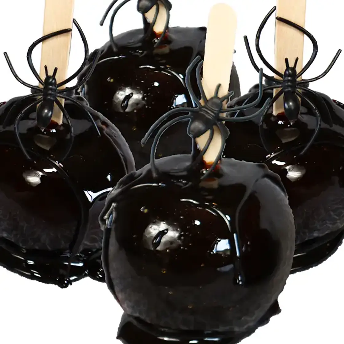 Black Candy Apples