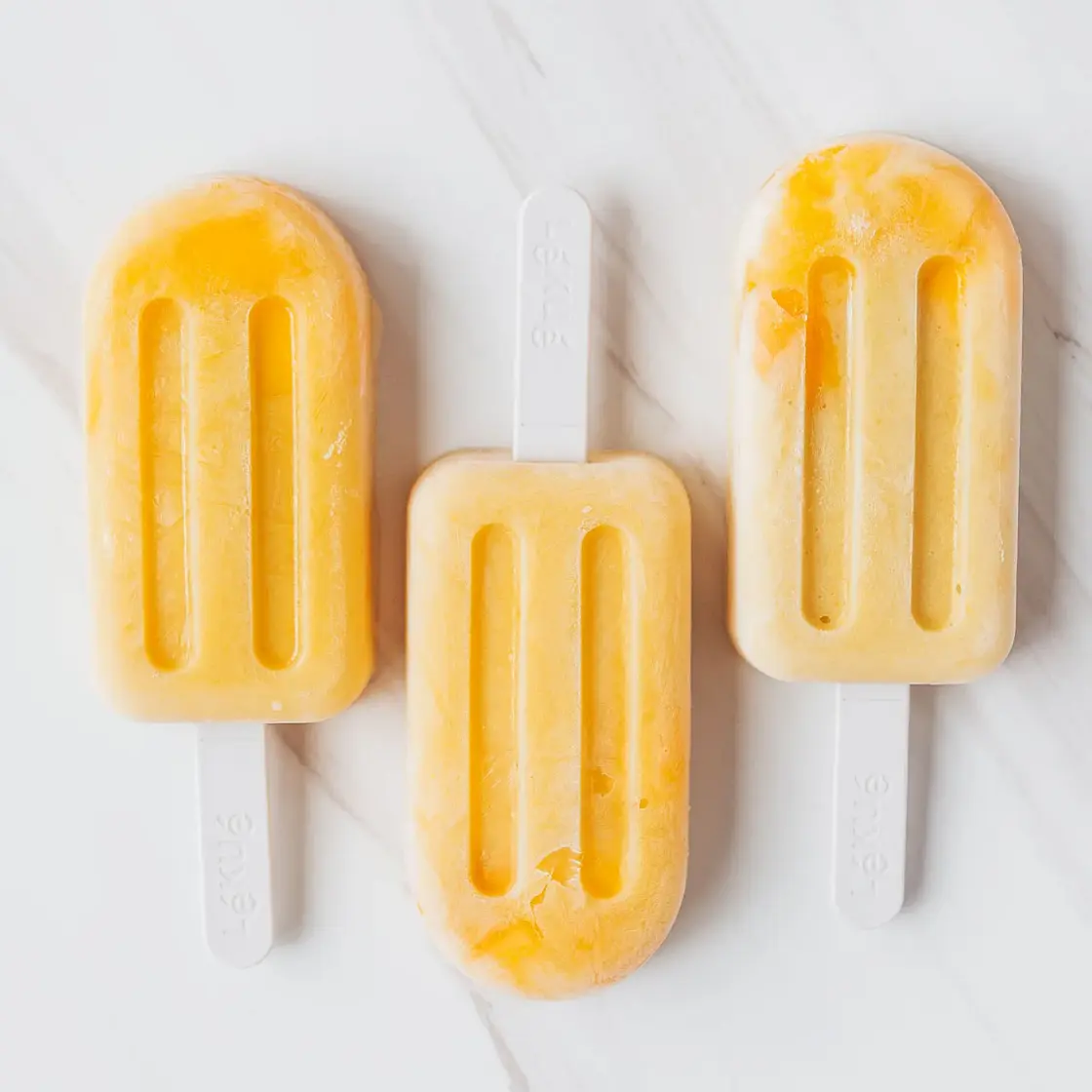 Mango Coconut Ice Cream Bars