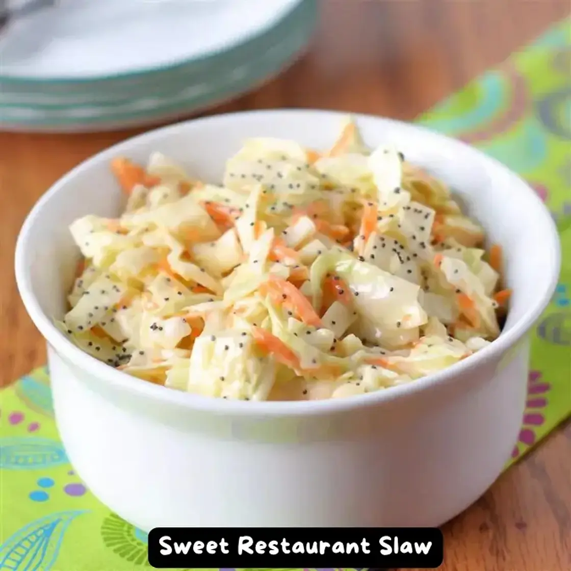 The Best Sweet Restaurant Slaw Recipe