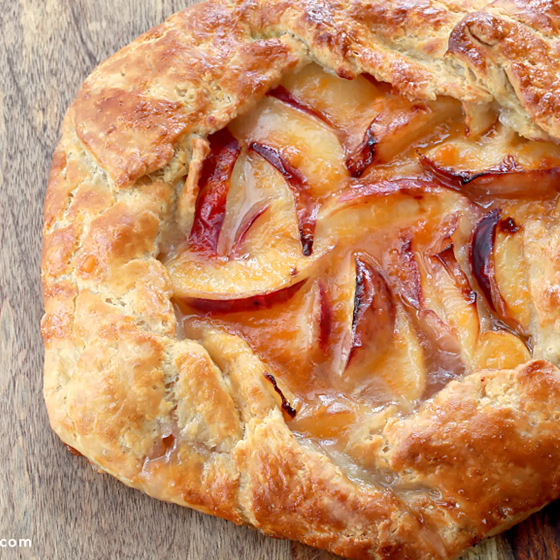 Rustic Peach Tart Recipe
