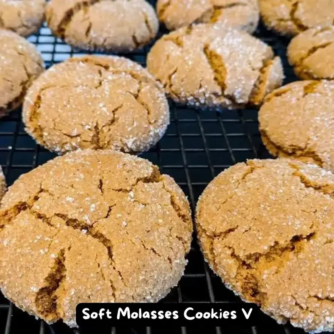 The Best Soft Molasses Cookies V Recipe