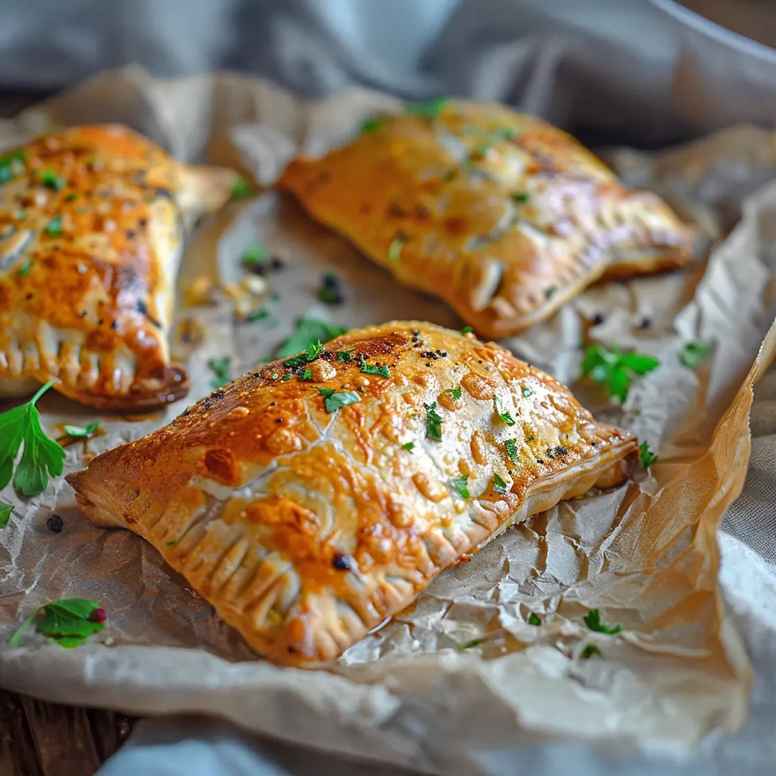 Creamy Chicken Pastries
