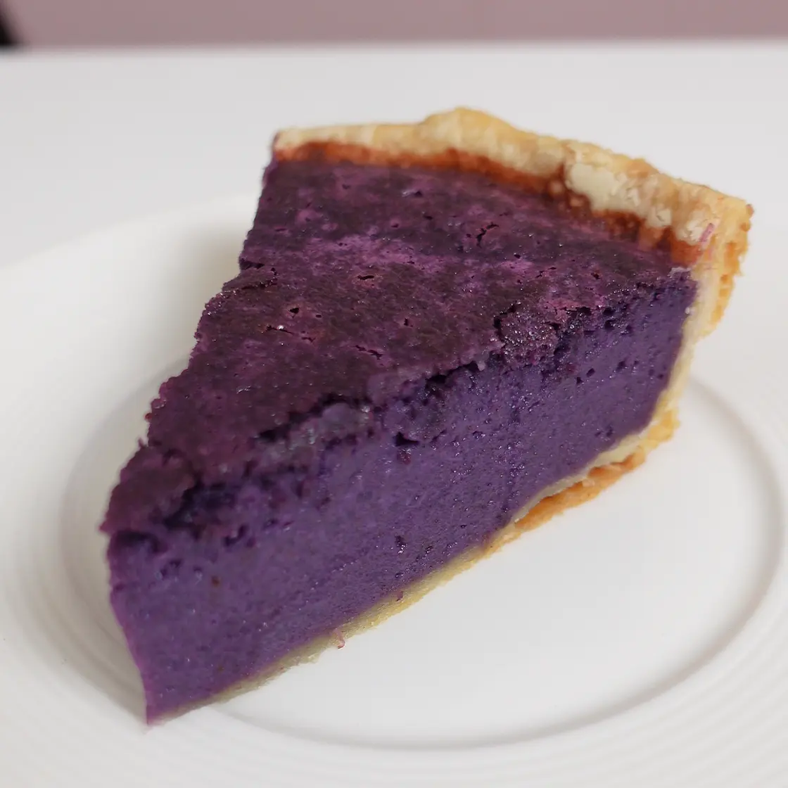 Easy Ube Pie