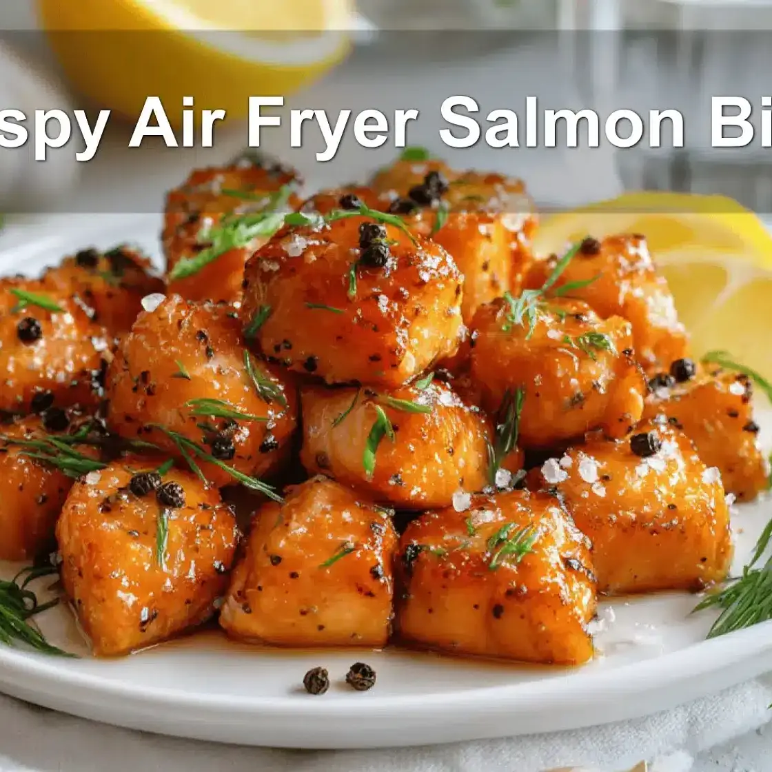 Crispy Air Fryer Salmon Bites