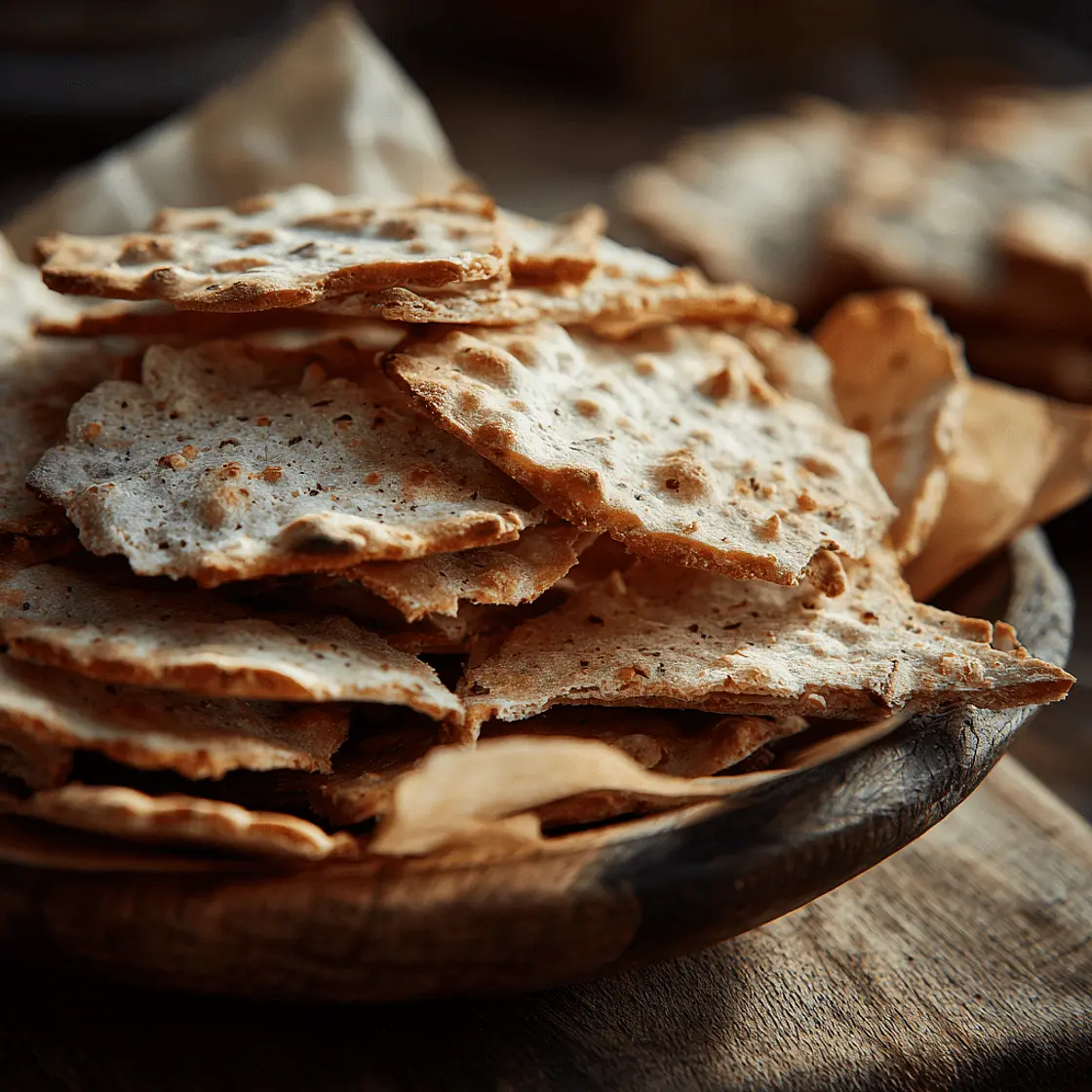 Sauerteig-Cracker