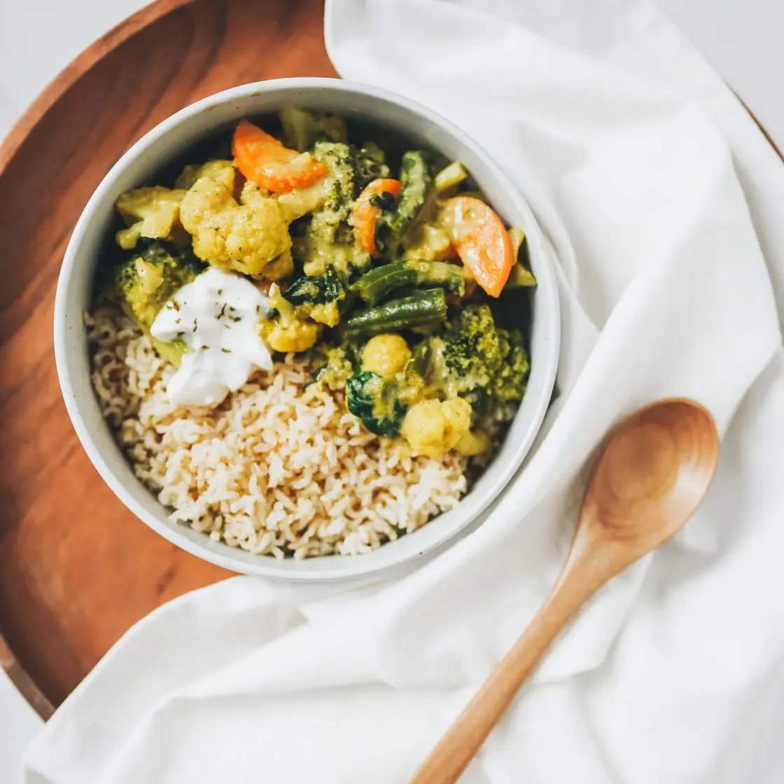 Coconut Vegetable Curry