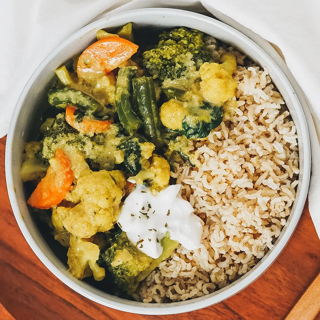 Coconut Vegetable Curry