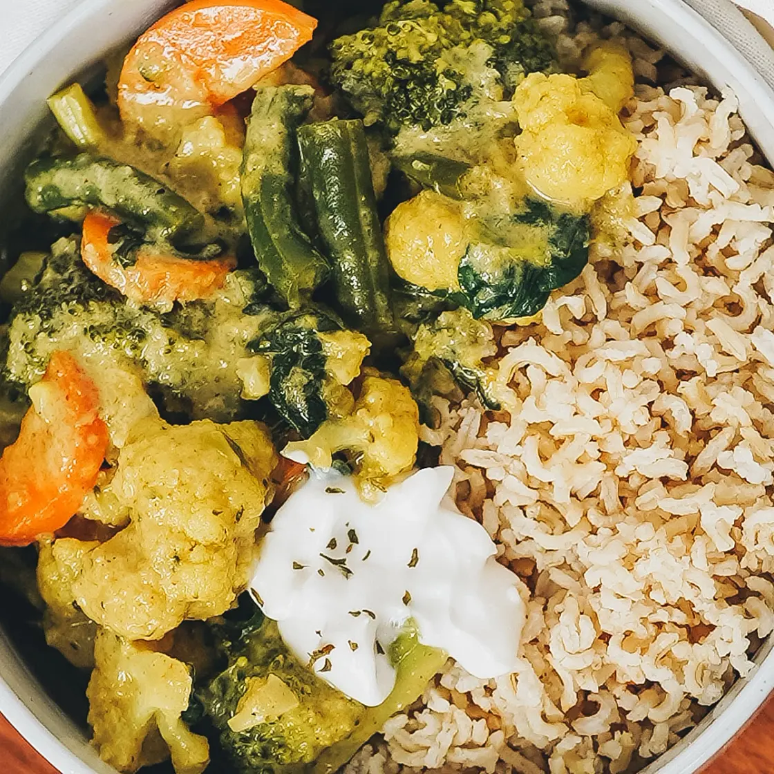 Coconut Vegetable Curry