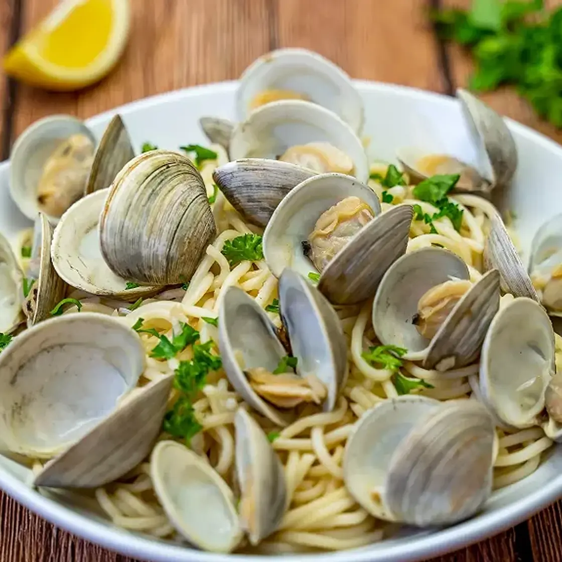 Pâtes aux palourdes