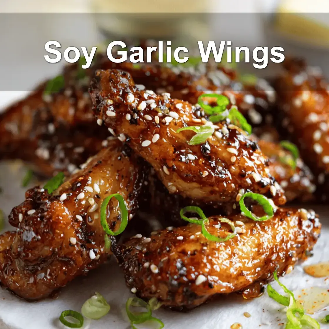 Soy Garlic Wings