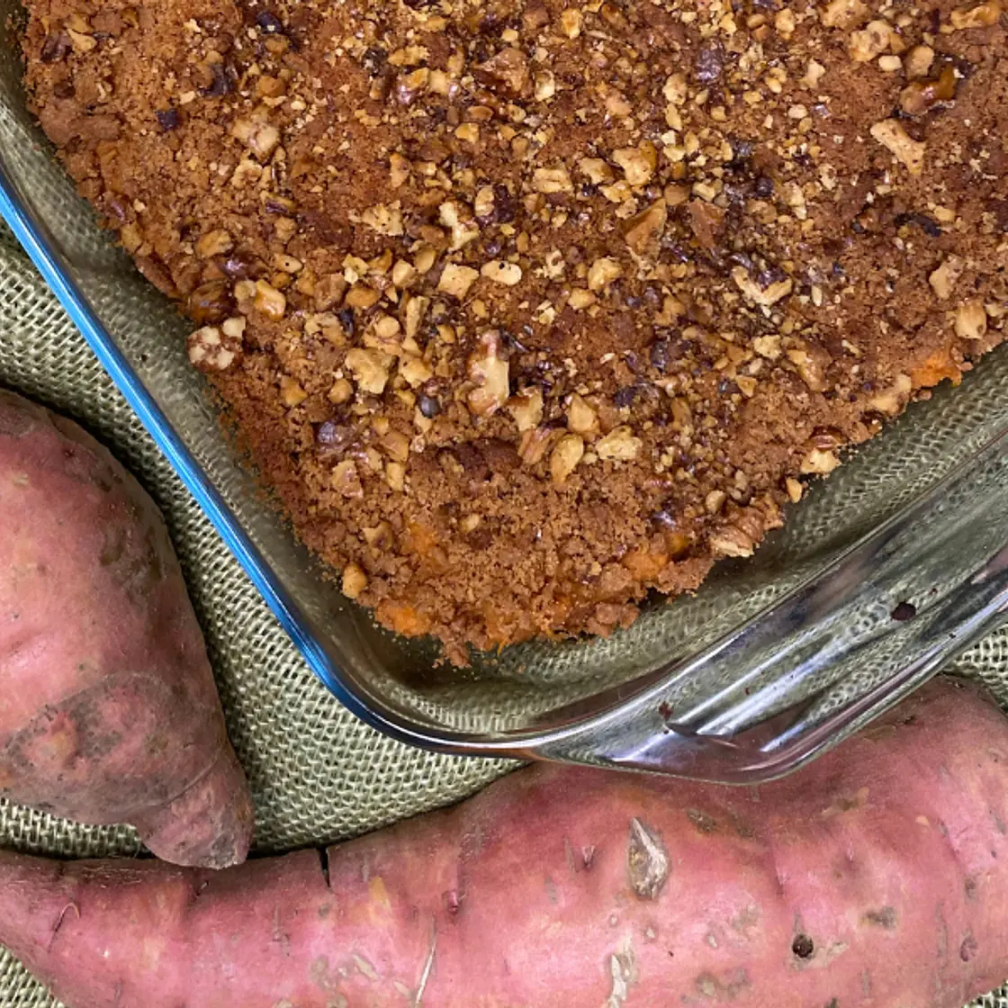 Healthy Sweet Potato Casserole