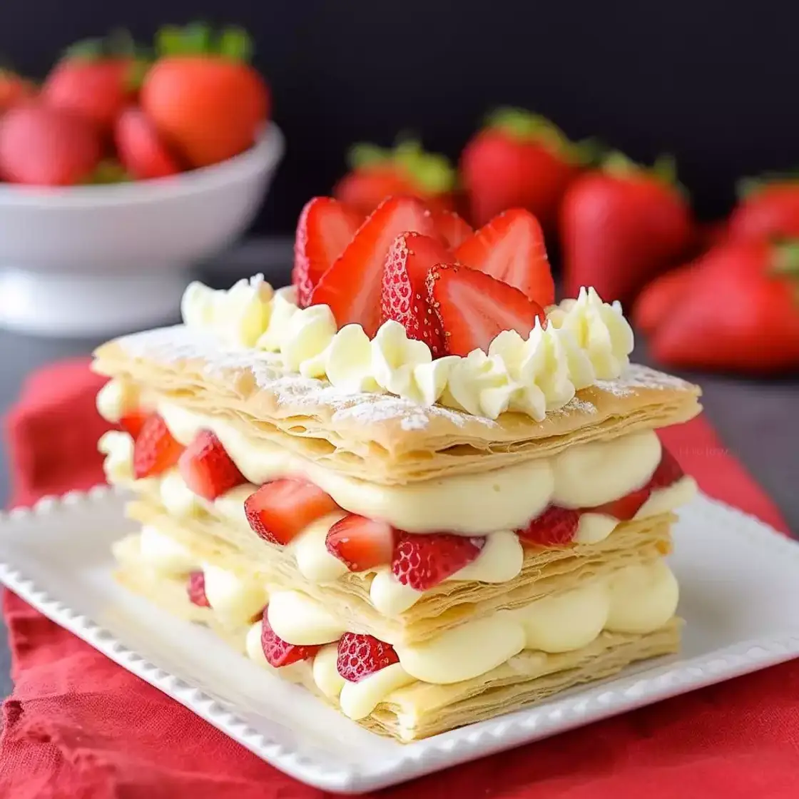 Strawberry Napoleon