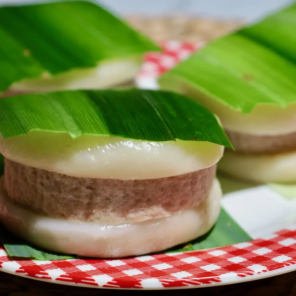 Banh Giay Recipe (Vietnamese Round Glutinous Rice Cake)