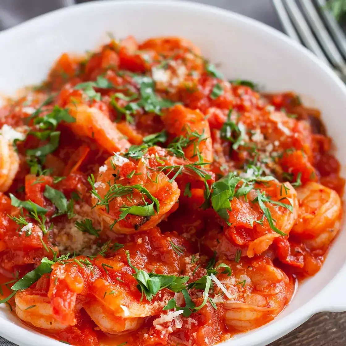 Gambas à l'armoricaine