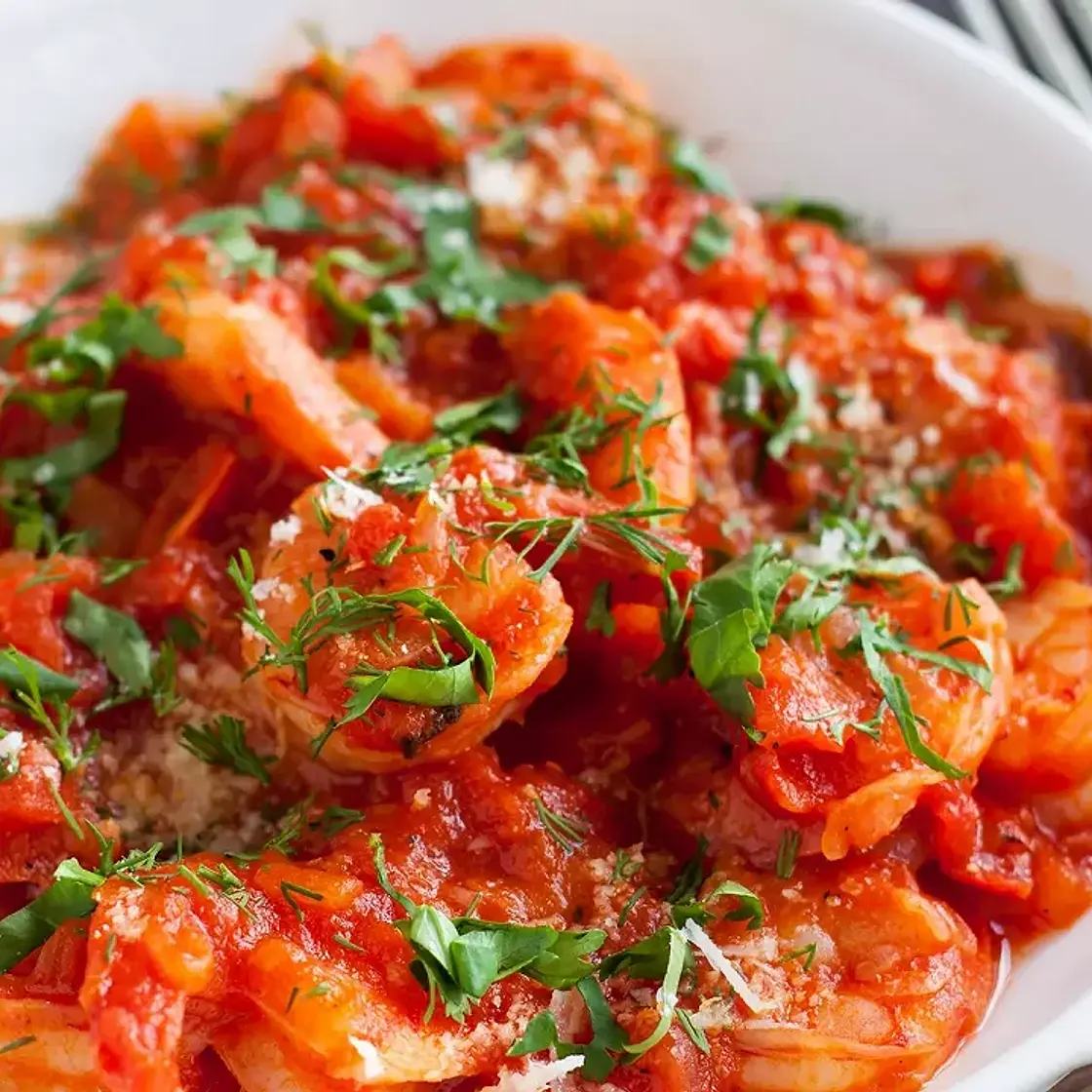 Gambas à l'armoricaine