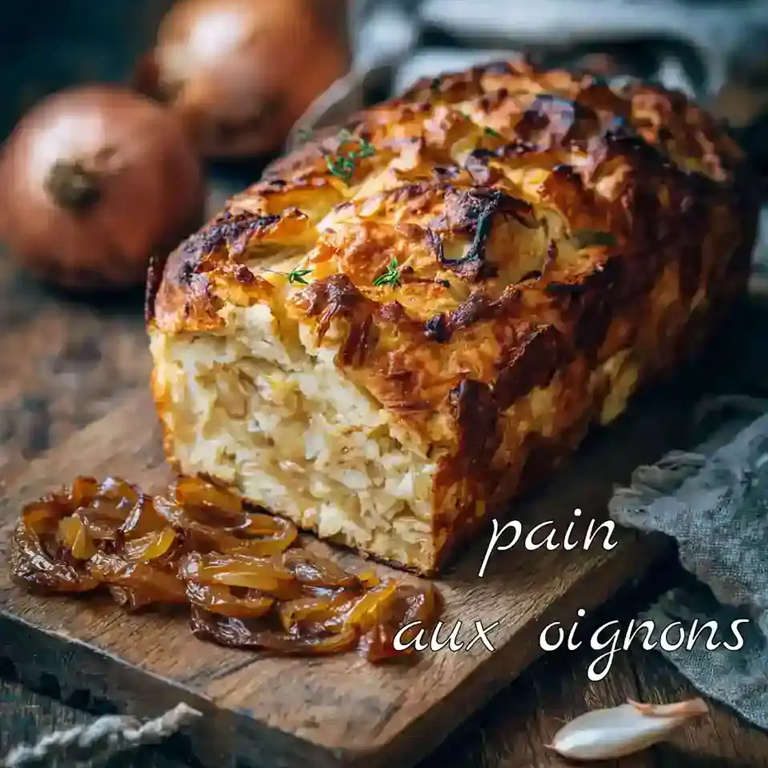 Pain aux Oignons Sans Levure