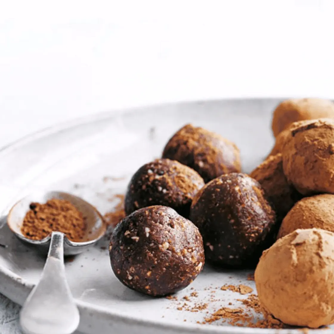 Date, Almond, and Cocoa Bliss Balls