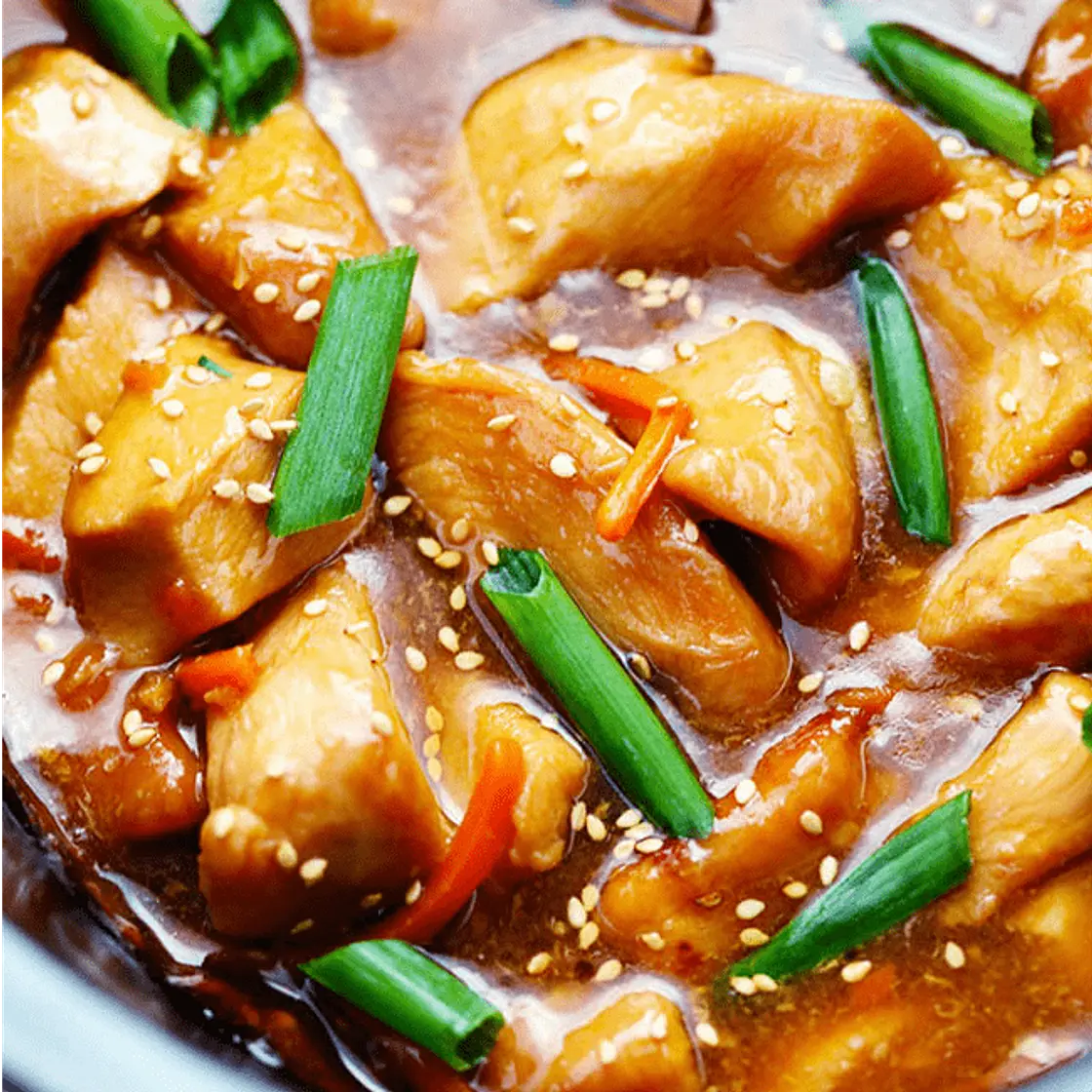 Slow Cooker Mongolian Chicken