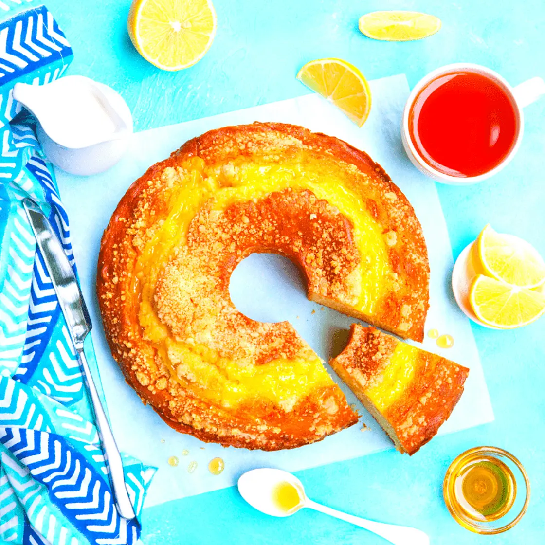 Triple Citrus Ostara Cake