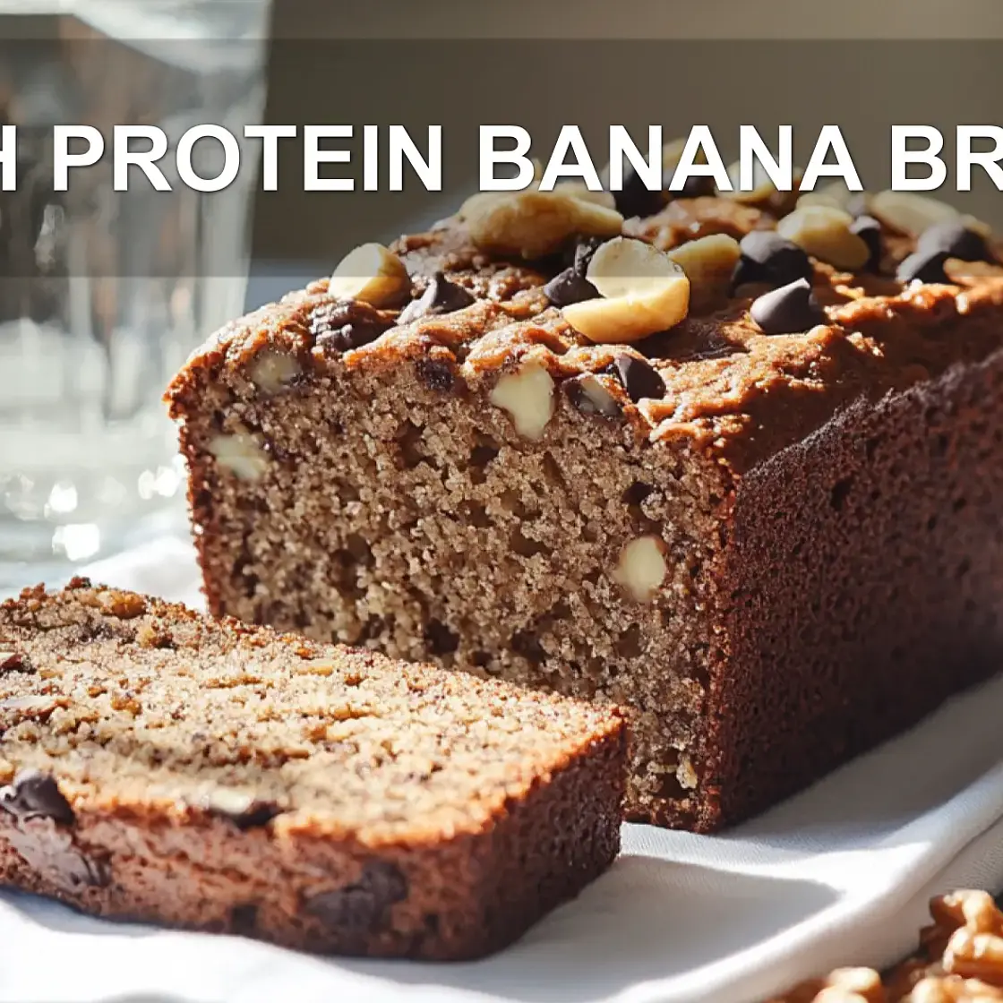 HIGH PROTEIN BANANA BREAD
