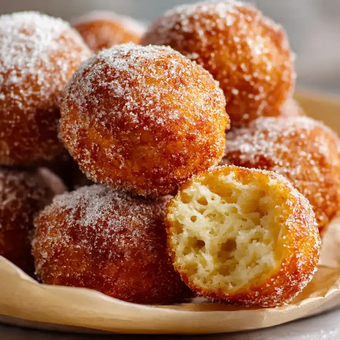 2-Ingredient Banana Donut Holes (Baked or Air Fryer)