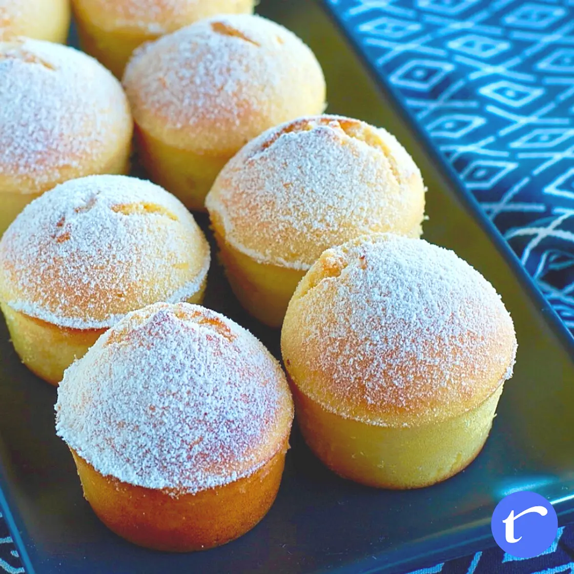 Sugar-Free Gluten-Free Orange Cupcakes (minis)