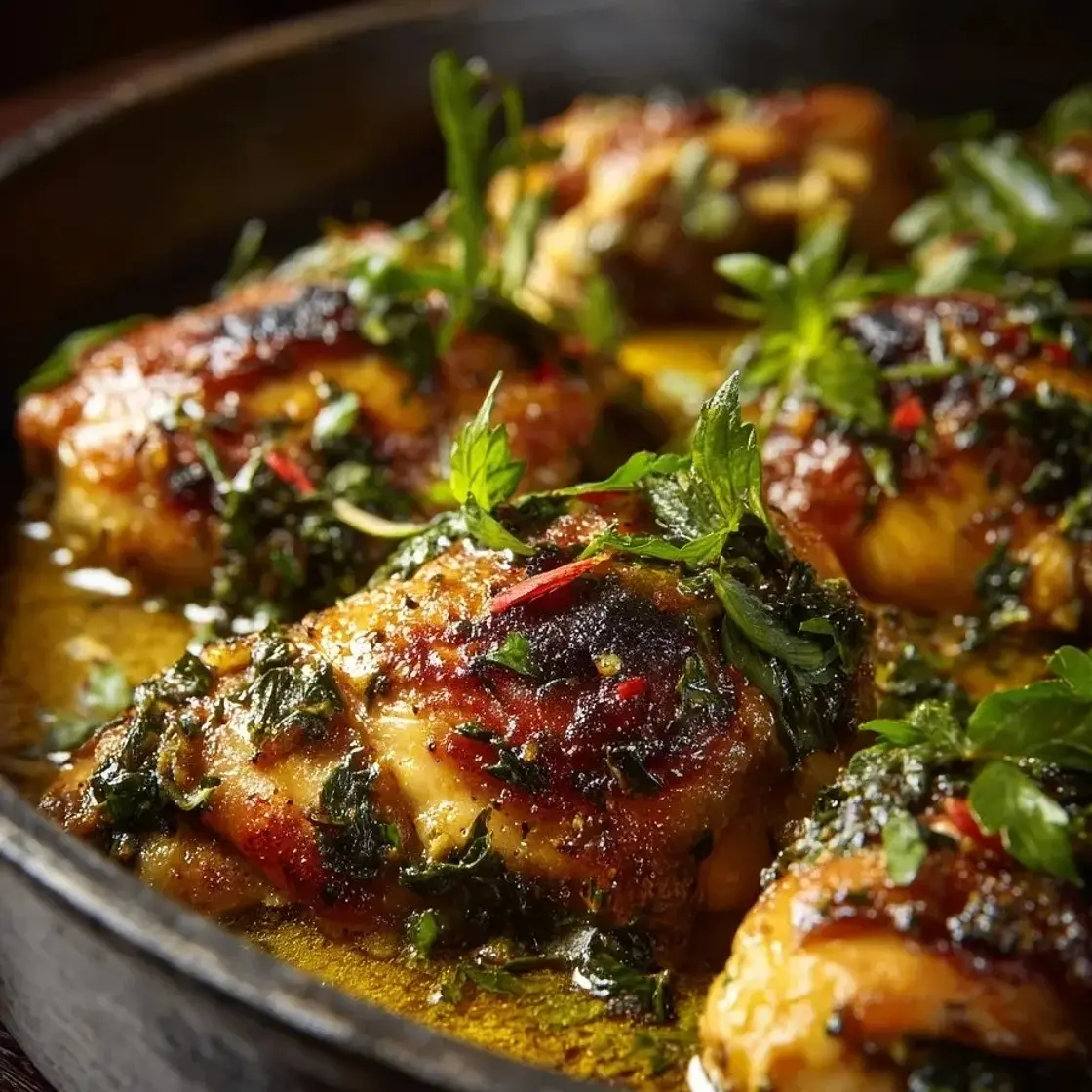 Skin-Glowing Keto Garlic Chicken Skillet Recipe