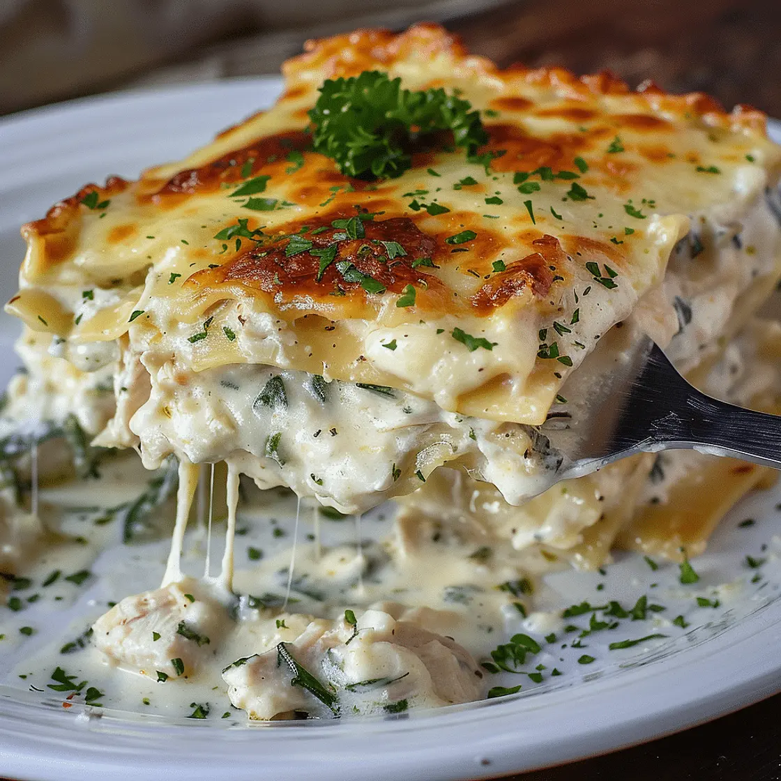 How to Make Chicken Alfredo Lasagna