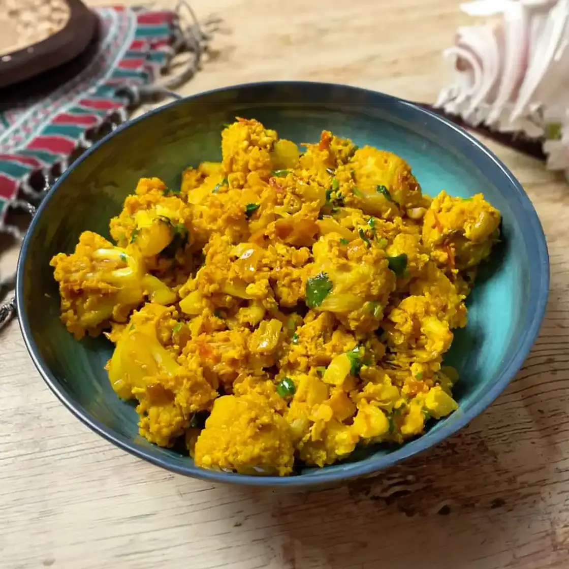 Cauliflower & Egg Curry