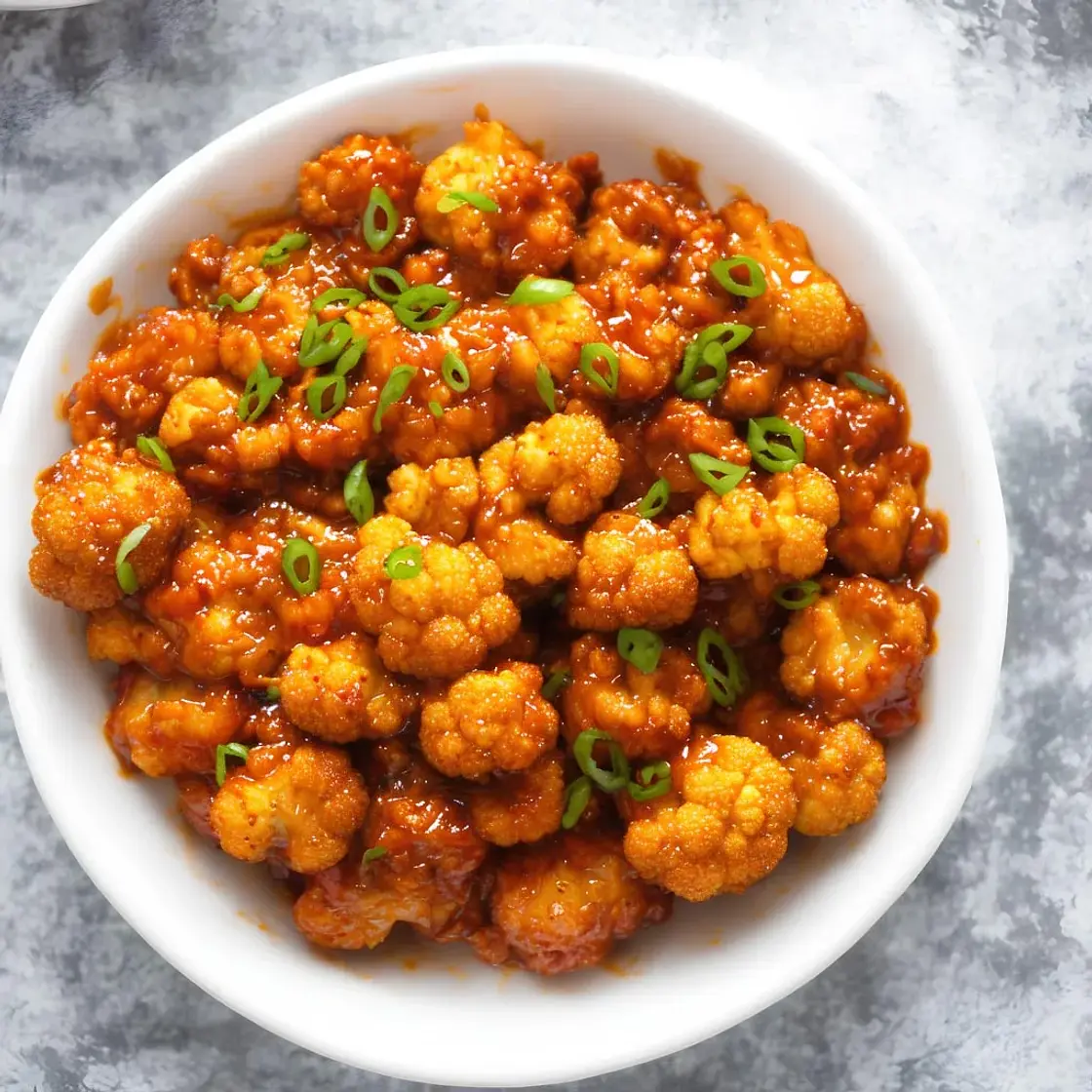 Cauliflower Manchurian (Gobi Manchurian)